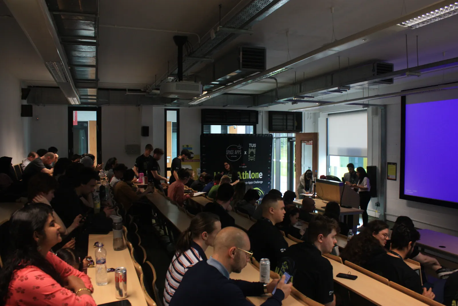 Students working at Technological University of Shannon